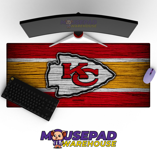 Kansas City Chiefs V23 Mousepad Deskmat Mockup