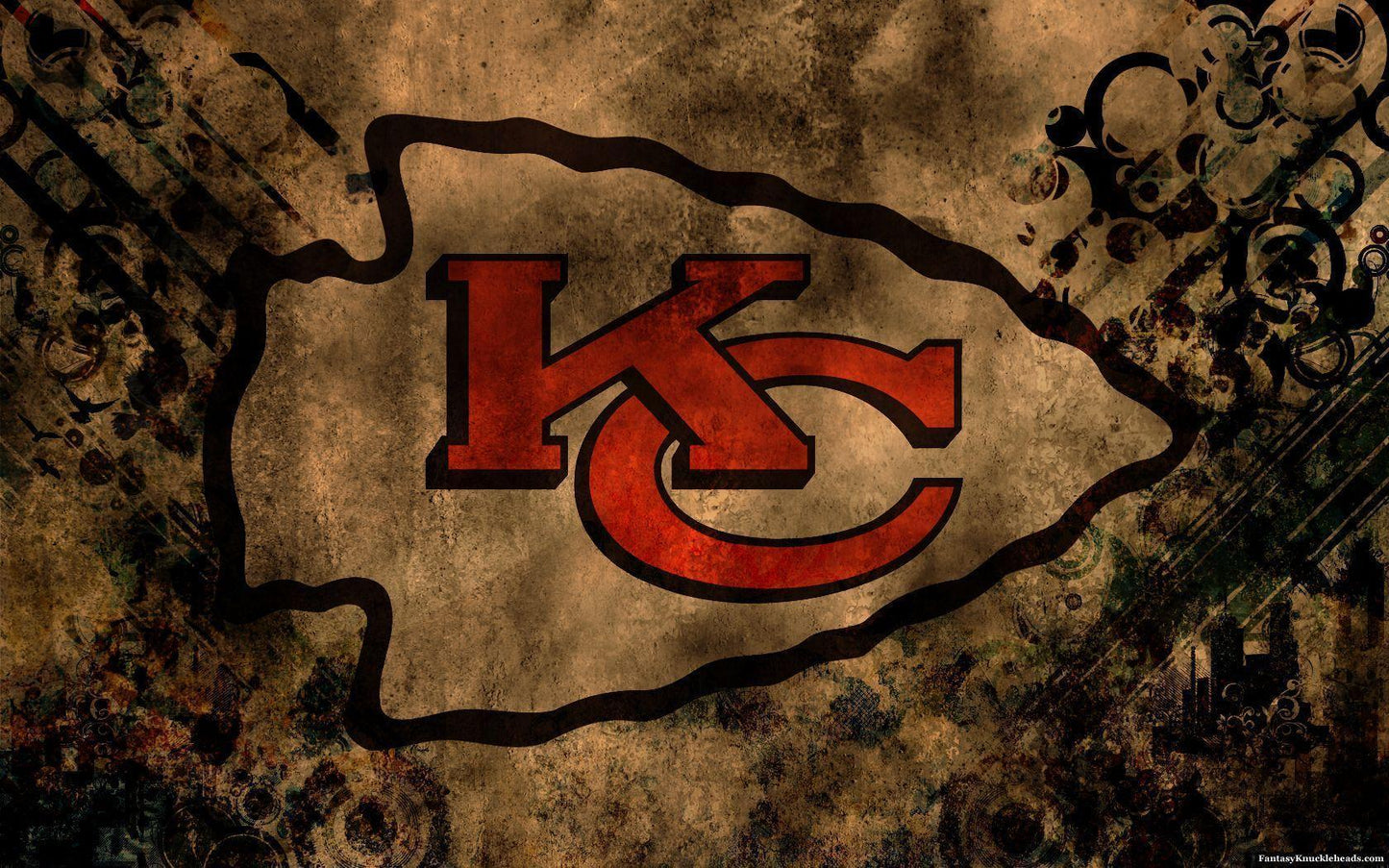 Kansas City Chiefs V4 Mousepad Deskmat