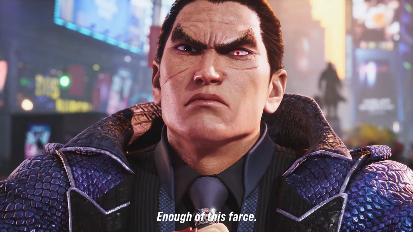 Kazuya Mishima Tekken V11 Mousepad