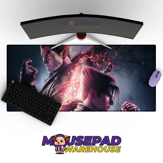 Kazuya Mishima Tekken V14 Mousepad Mockup
