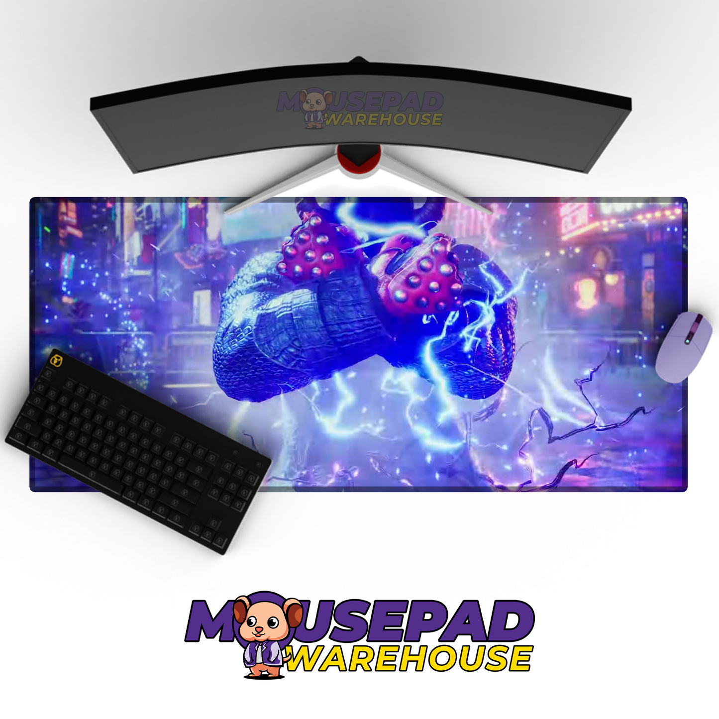 Kazuya Mishima Tekken V21 Mousepad Mockup
