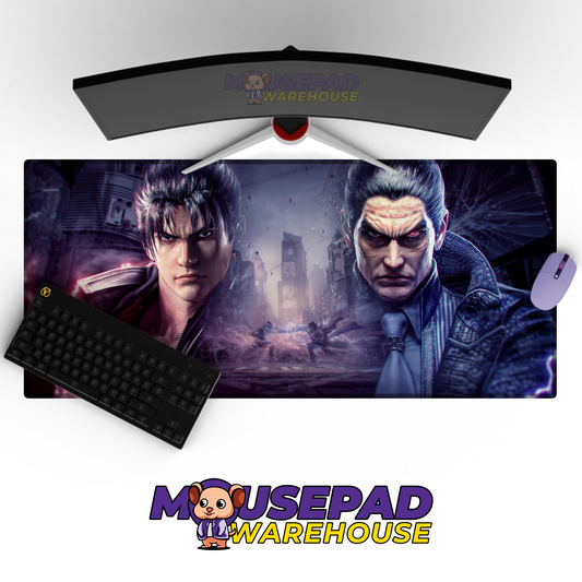Kazuya Mishima Tekken V22 Mousepad Mockup