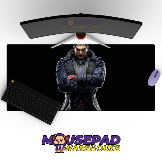Kazuya Mishima Tekken V3 Mousepad Mockup