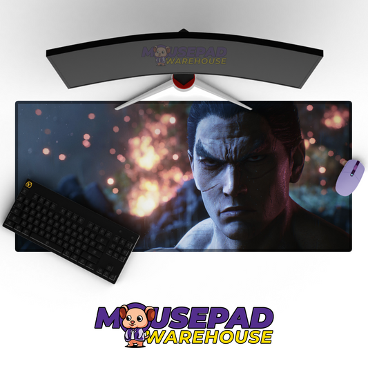 Kazuya Mishima Tekken V6 Mousepad Mockup