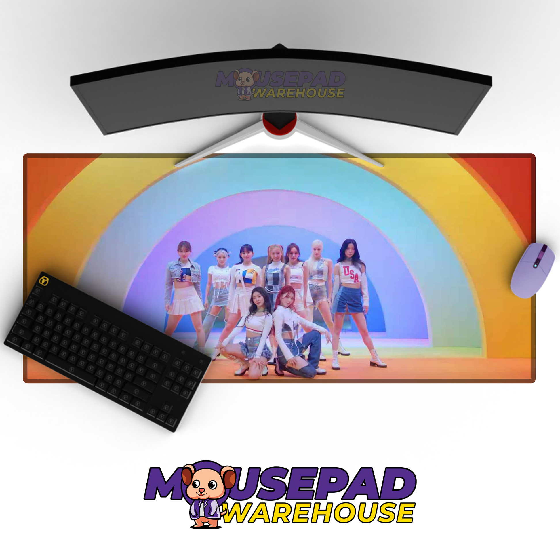 Kep1er V10 Mousepad Mockup