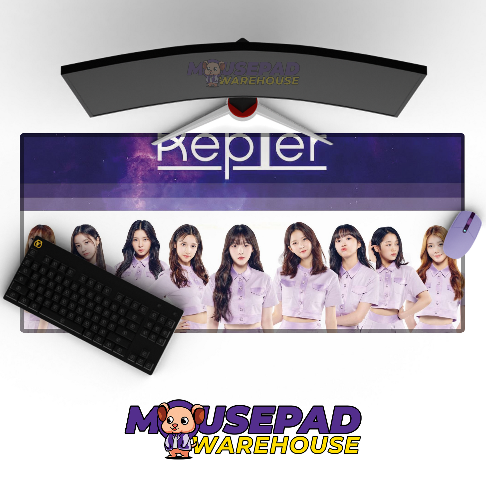 Kep1er V11 Mousepad Mockup