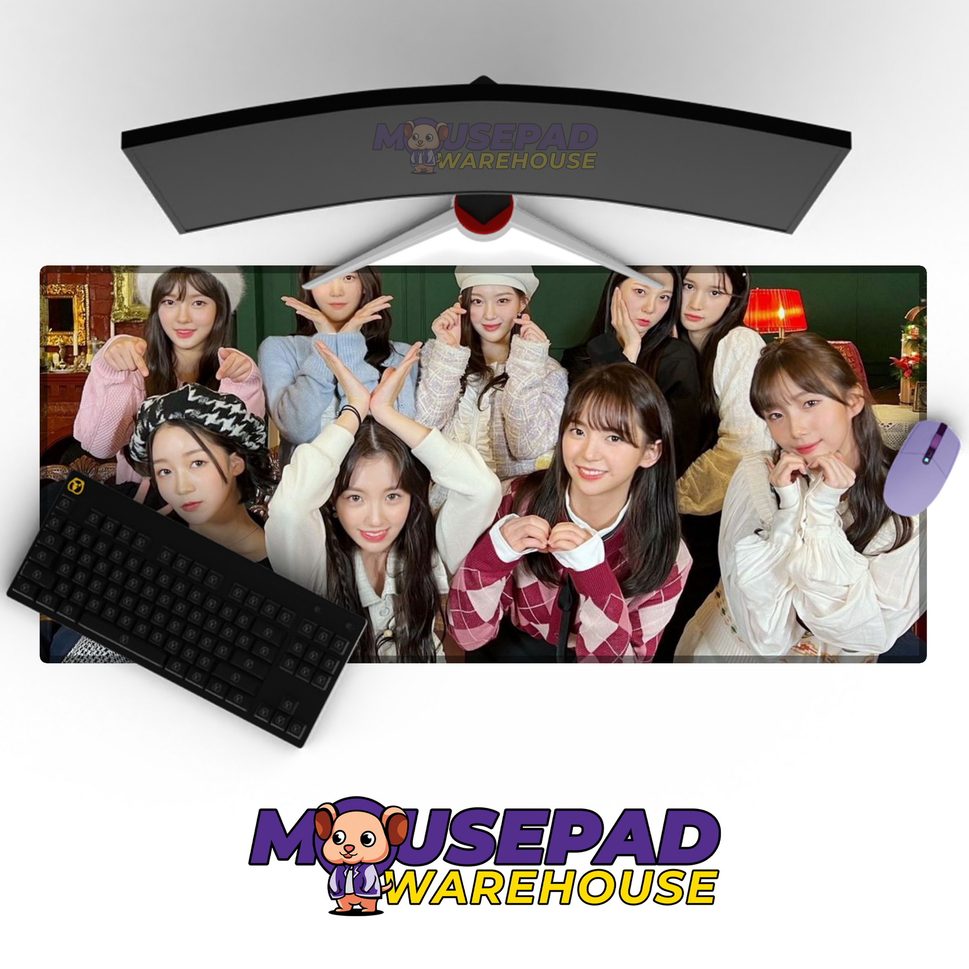 Kep1er V2 Mousepad Mockup