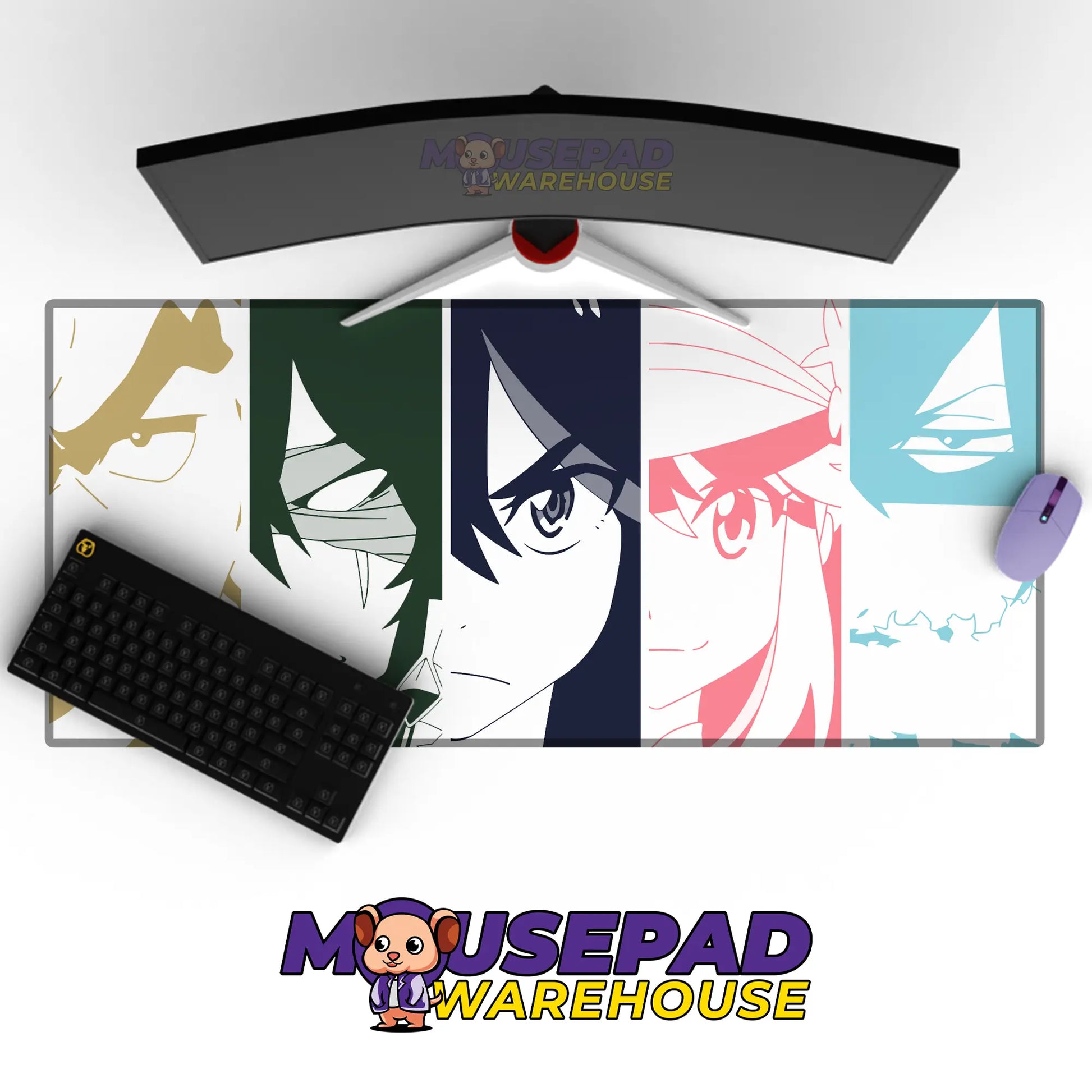 Kill la Kill Anime Mousepad 486437 MousepadWarehouse.com