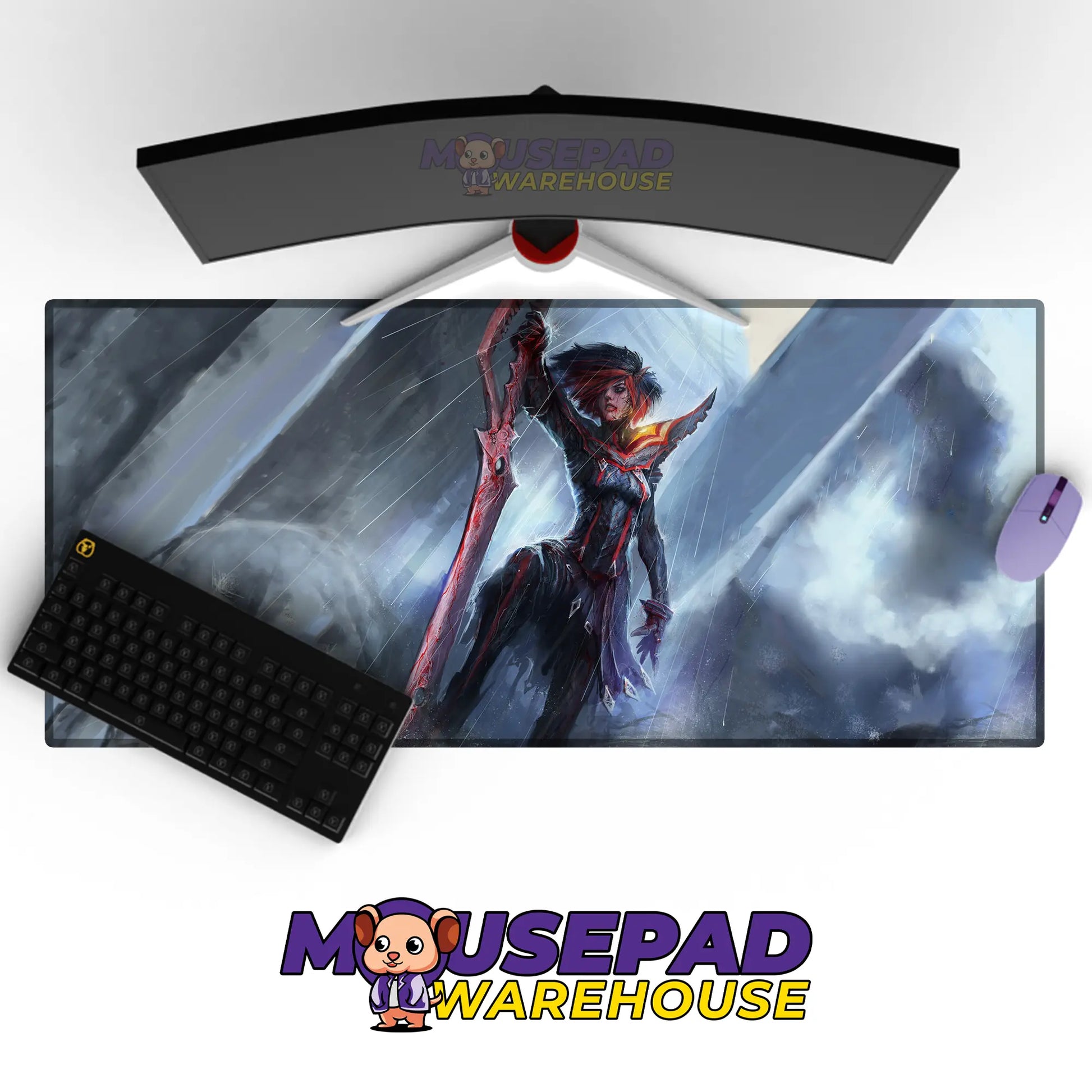 Kill la Kill Anime Mousepad 486450 MousepadWarehouse.com