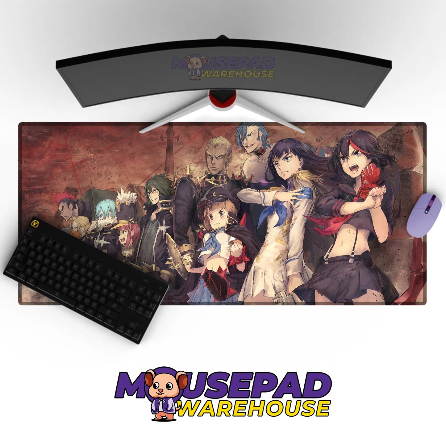 Kill la Kill Anime Mousepad 551534 MousepadWarehouse.com