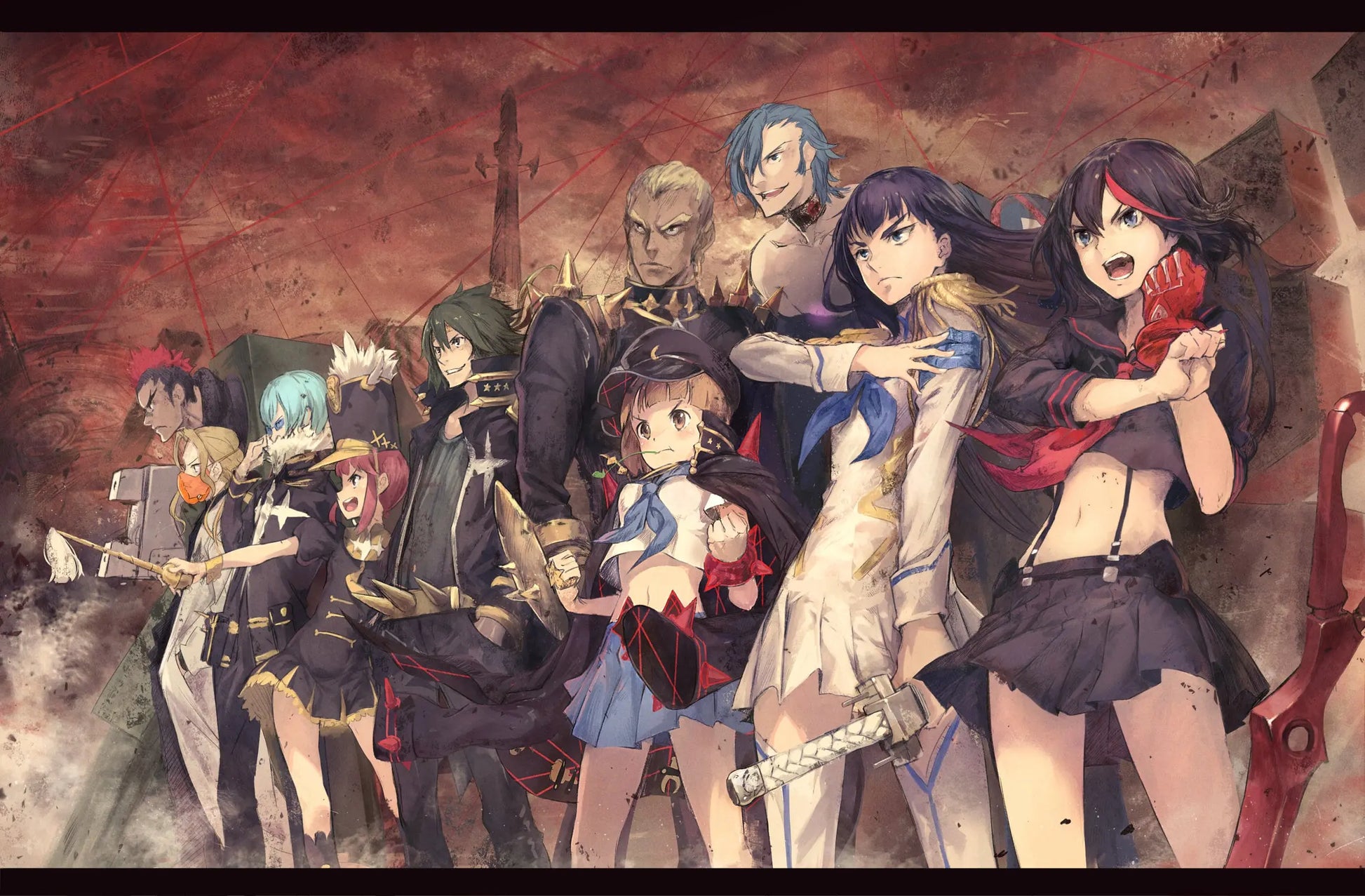 Kill la Kill Anime Mousepad 551534 MousepadWarehouse.com