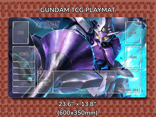 Kimaris V1 Gundam TCG Playmat Mockup
