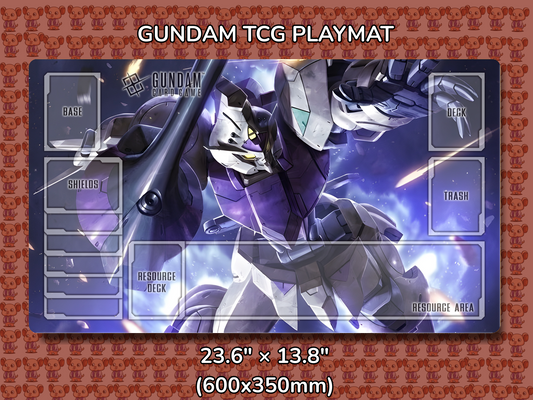 Kimaris V2 Gundam TCG Playmat Mockup
