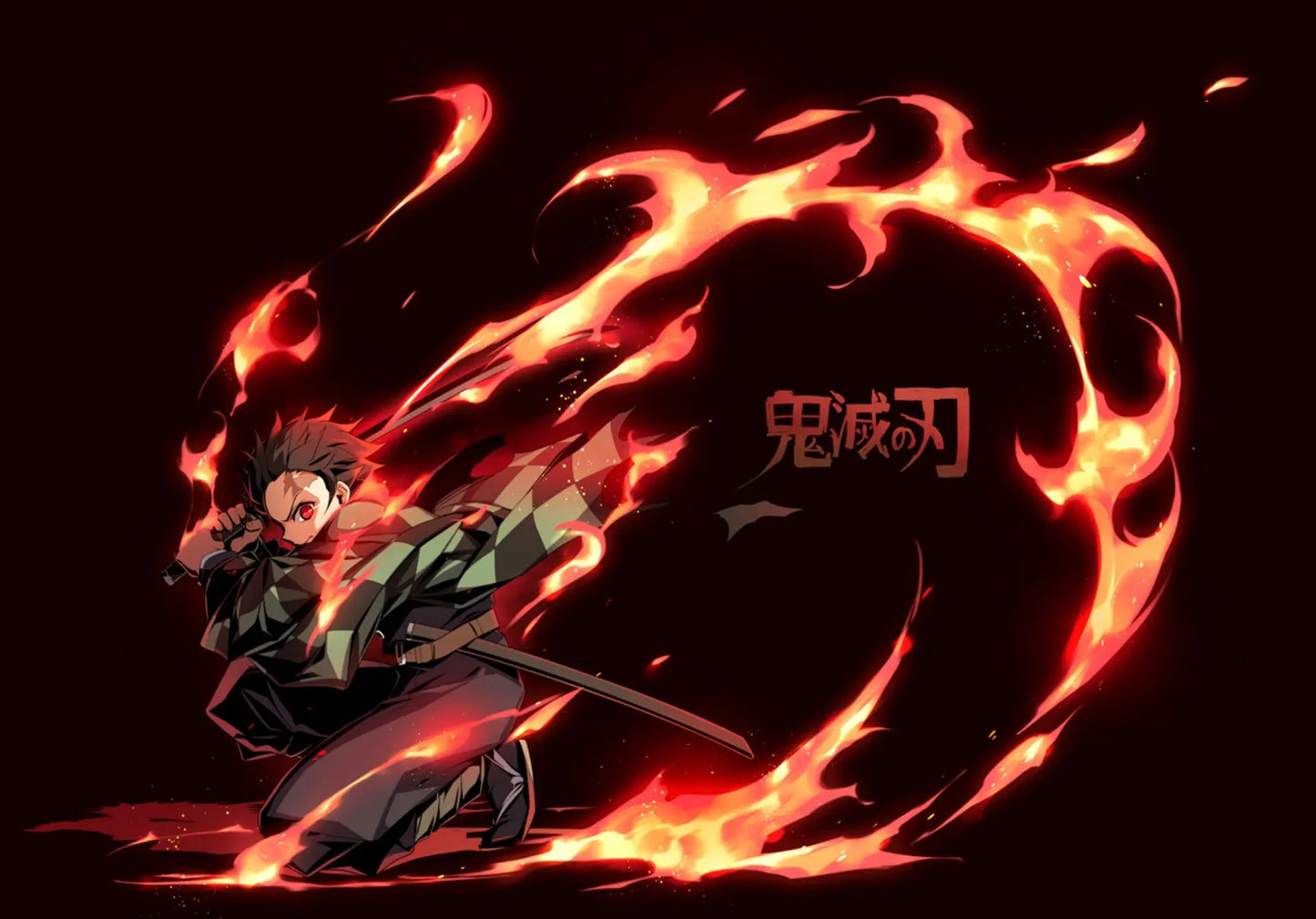 Kimetsu no Yaiba (Demon Slayer) Anime Mousepad 1005531 MousepadWarehouse.com