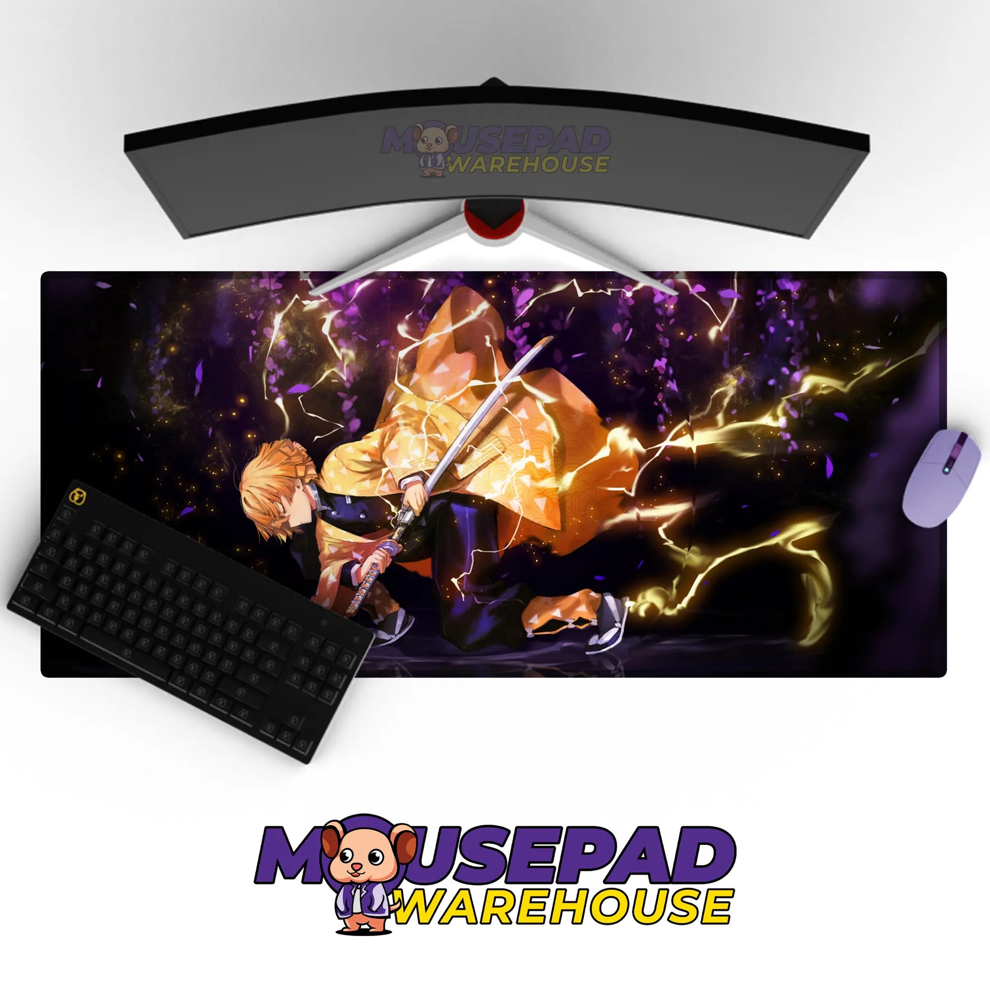 Kimetsu no Yaiba (Demon Slayer) Anime Mousepad 1007550 MousepadWarehouse.com