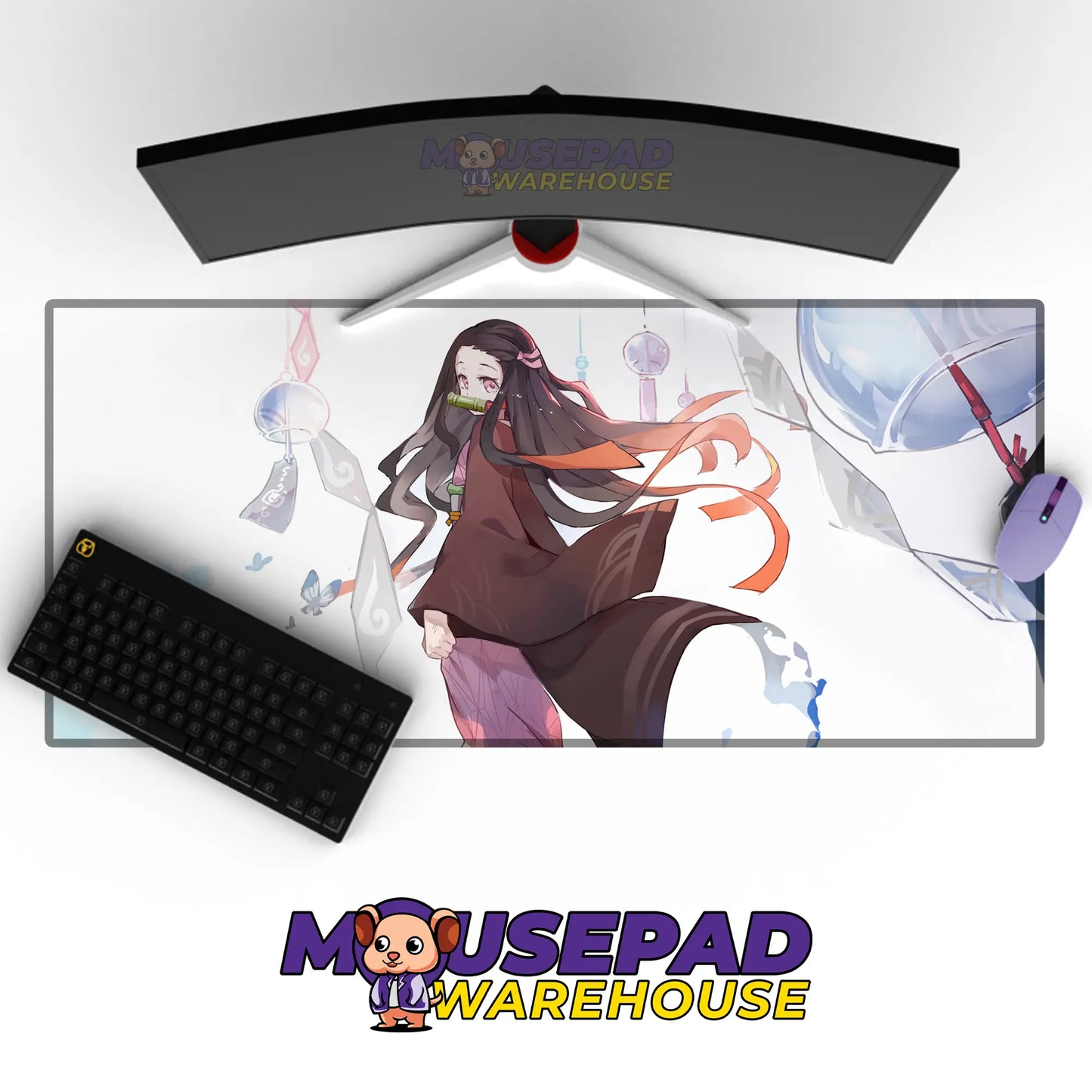 Kimetsu no Yaiba (Demon Slayer) Anime Mousepad 1008935 MousepadWarehouse.com