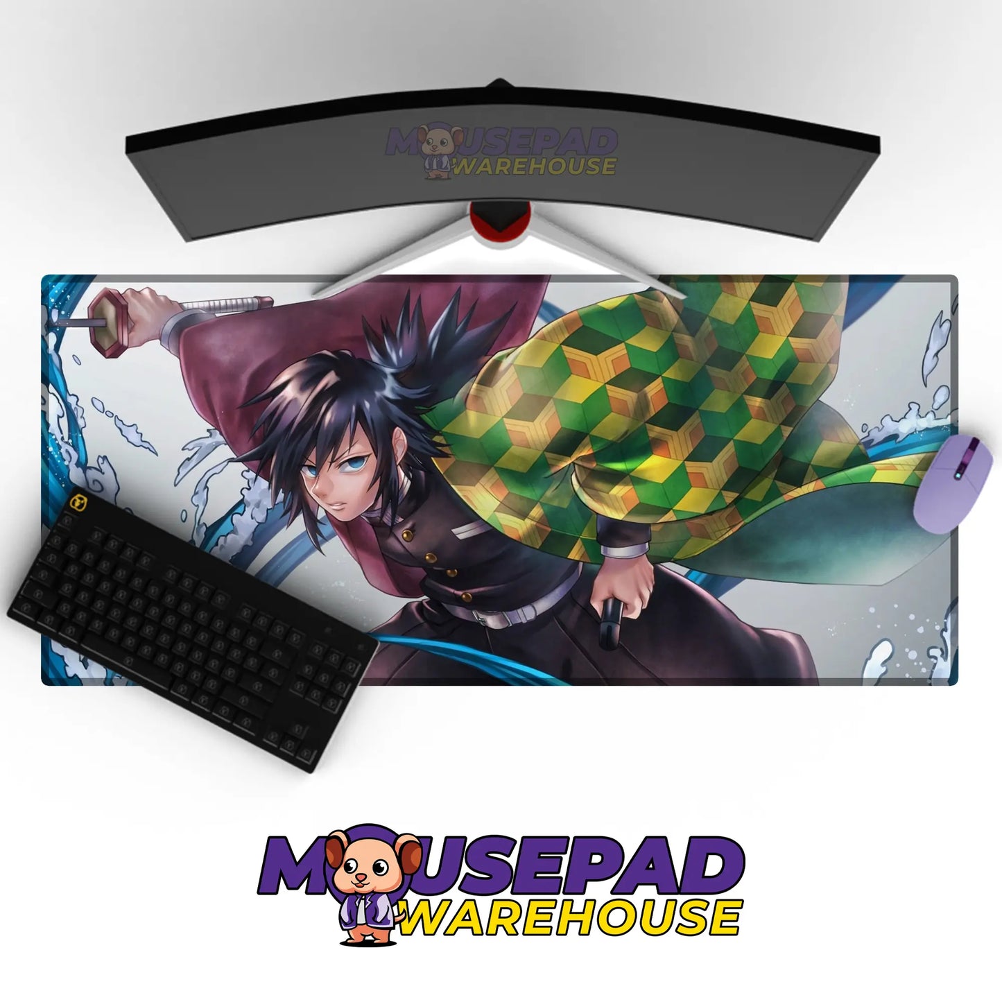 Kimetsu no Yaiba (Demon Slayer) Anime Mousepad 1024949 MousepadWarehouse.com