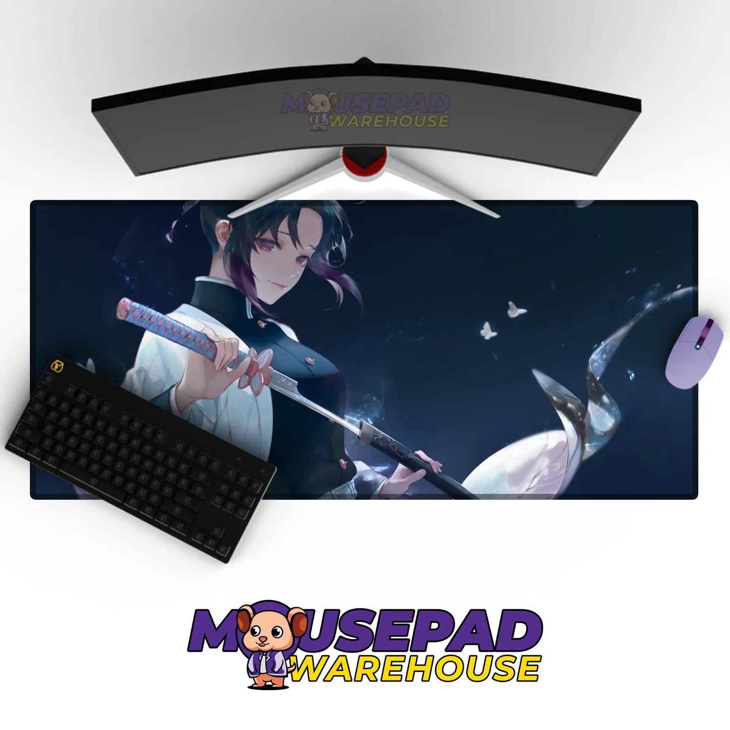 Kimetsu no Yaiba (Demon Slayer) Anime Mousepad 1031920 MousepadWarehouse.com