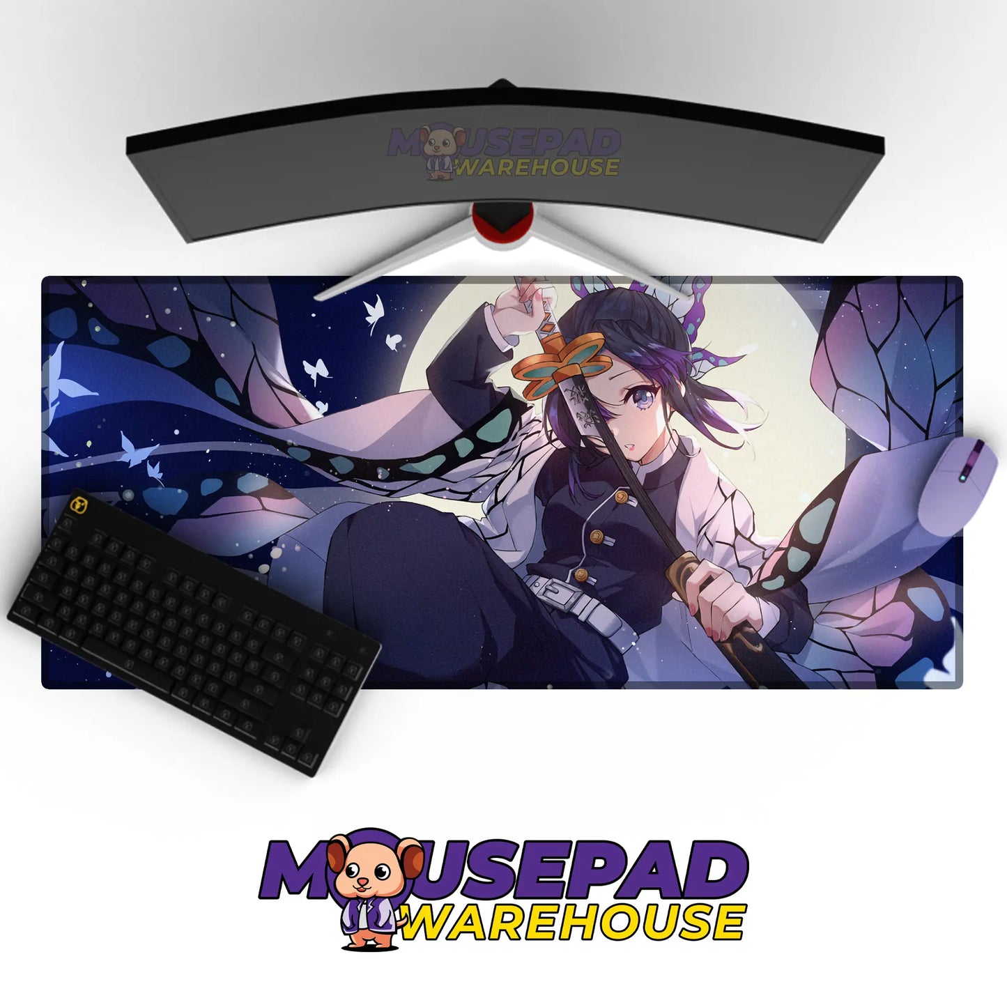 Kimetsu no Yaiba (Demon Slayer) Anime Mousepad 1042578 MousepadWarehouse.com