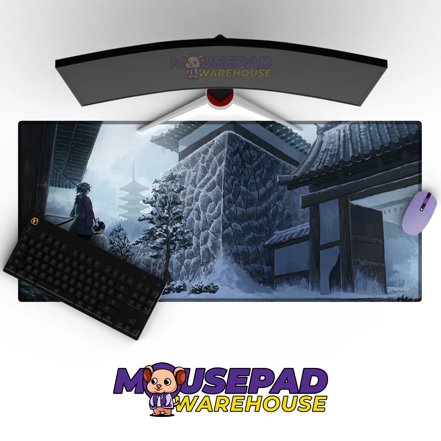 Kimetsu no Yaiba (Demon Slayer) Anime Mousepad 1049330 MousepadWarehouse.com