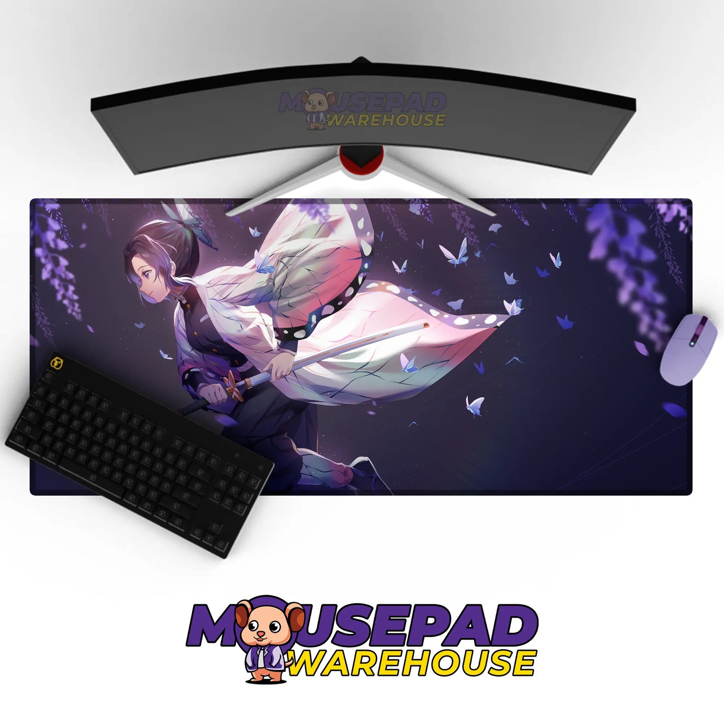 Kimetsu no Yaiba (Demon Slayer) Anime Mousepad 1049843 MousepadWarehouse.com