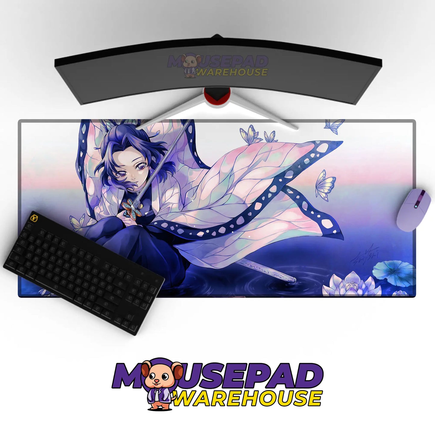 Kimetsu no Yaiba (Demon Slayer) Anime Mousepad 1053268 MousepadWarehouse.com