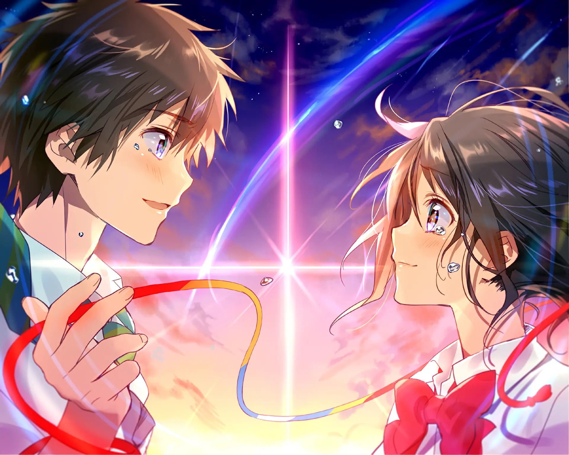 Kimi no Na wa (Your Name.) Anime Mousepad 737482 MousepadWarehouse.com