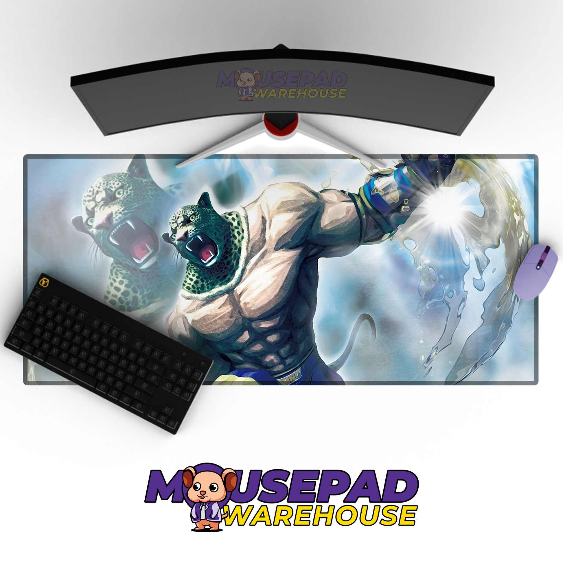King Tekken V10 Mousepad Mockup