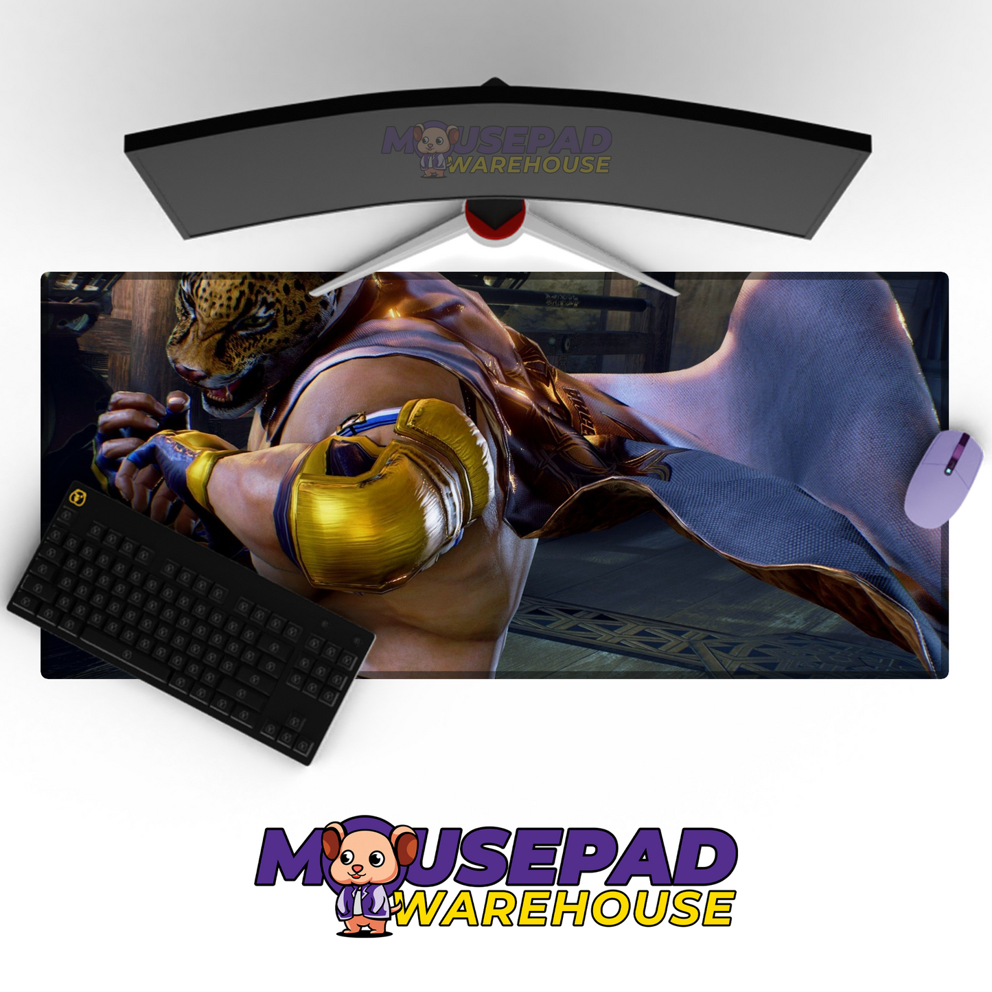 King Tekken V12 Mousepad Mockup