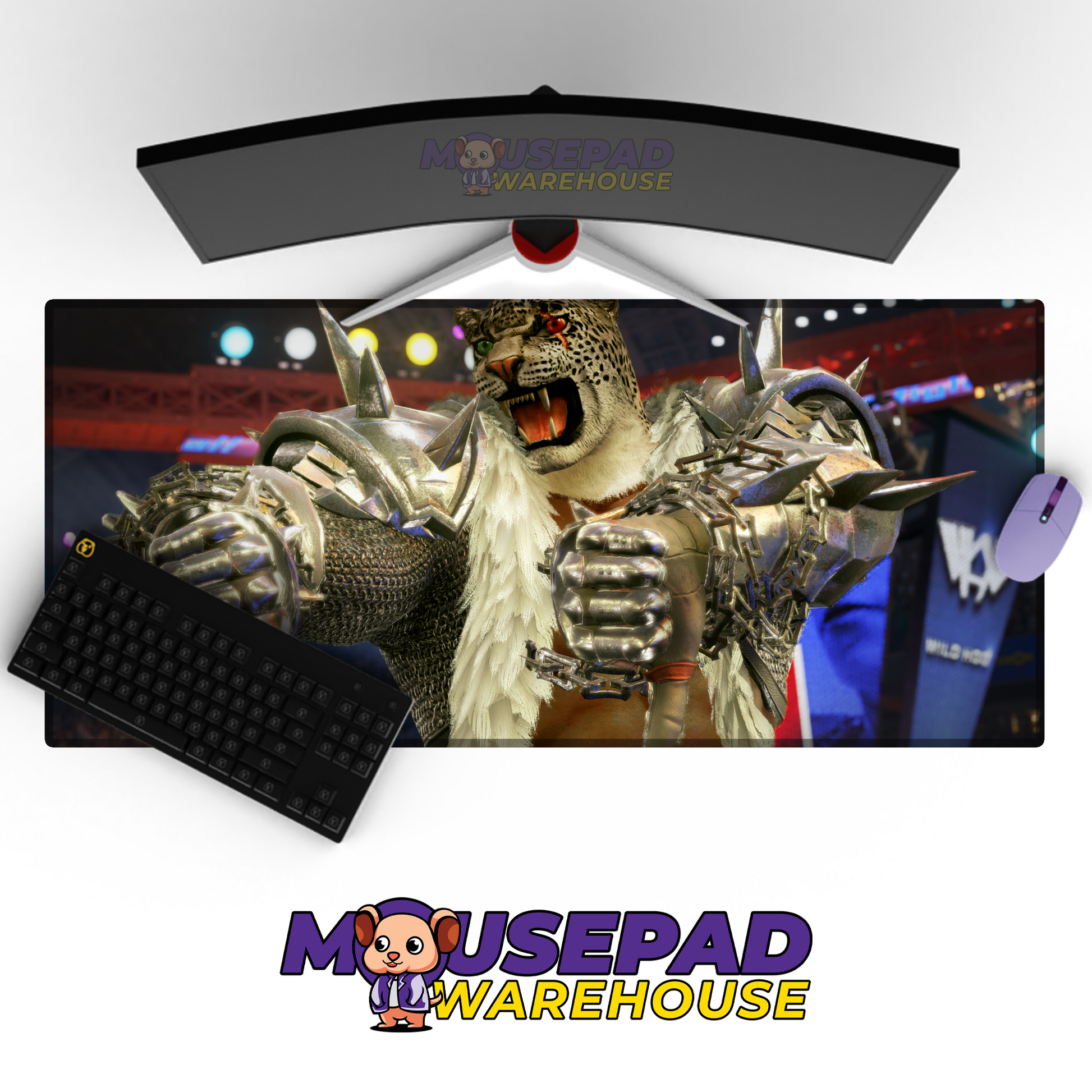King Tekken V13 Mousepad Mockup