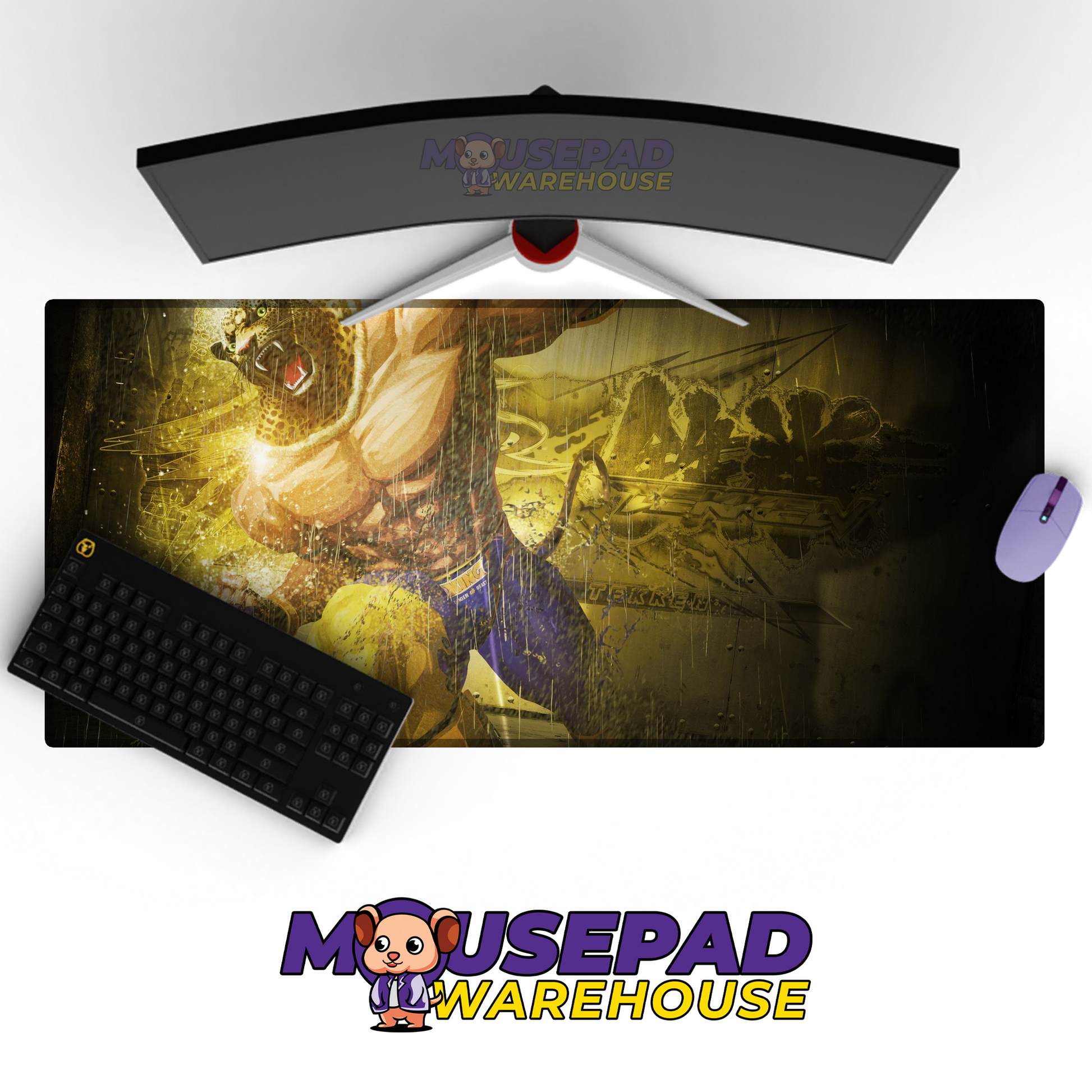 King Tekken V14 Mousepad Mockup