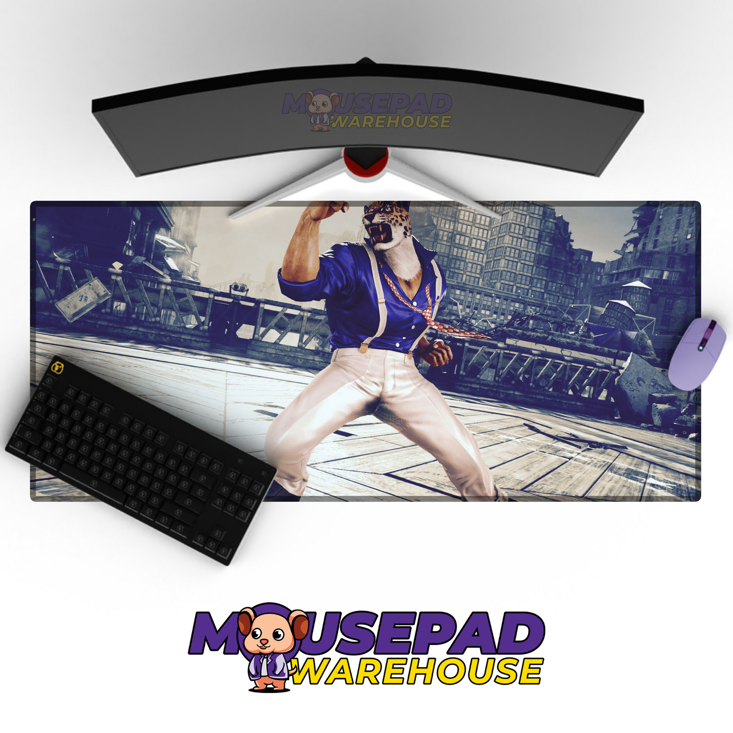 King Tekken V1 Mousepad Mockup