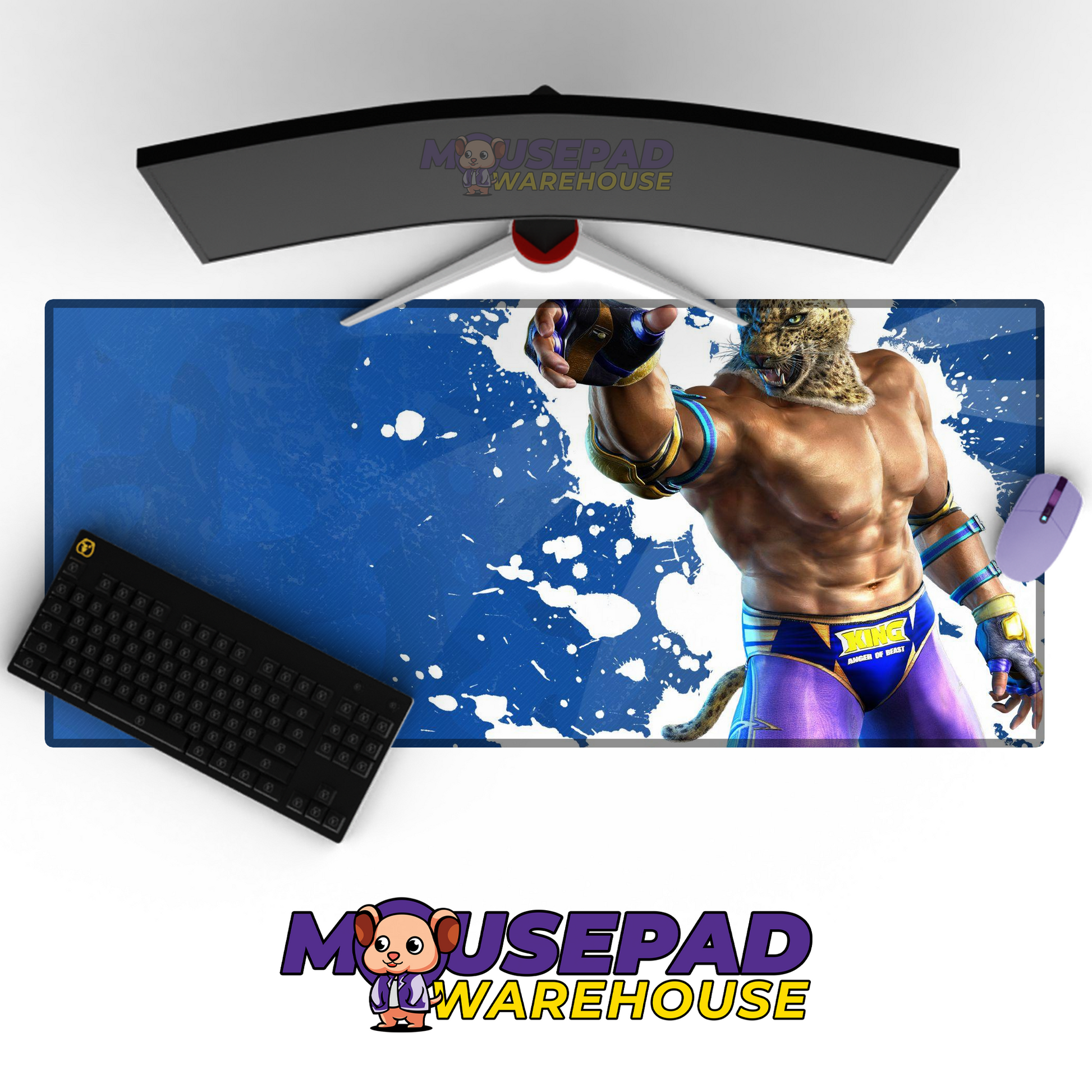 King Tekken V3 Mousepad Mockup