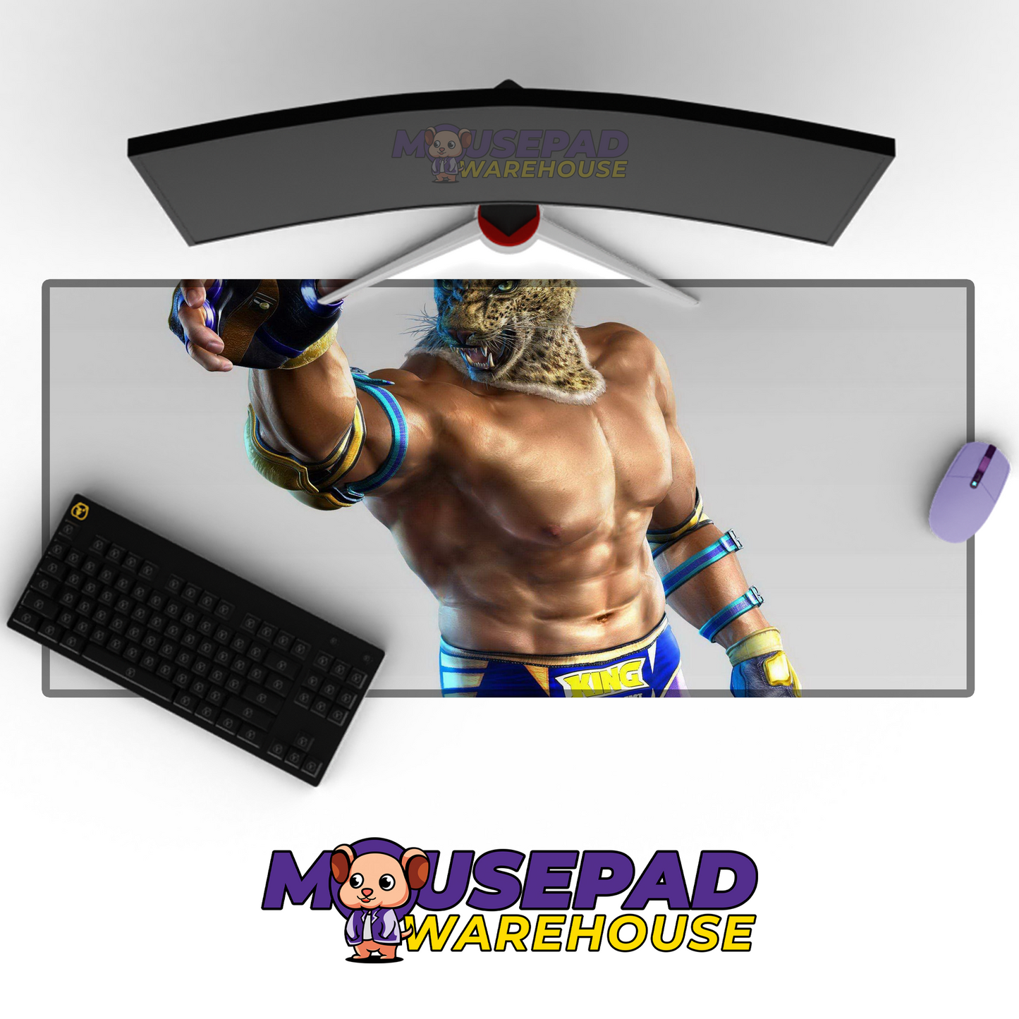 King Tekken V4 Mousepad Mockup