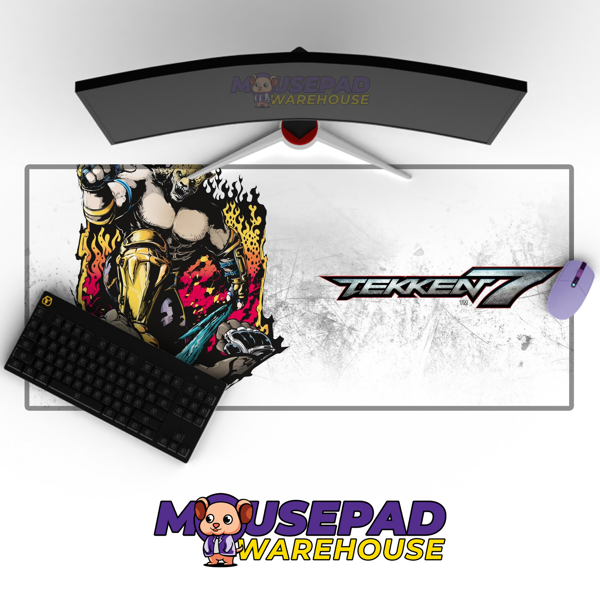 King Tekken V7 Mousepad Mockup