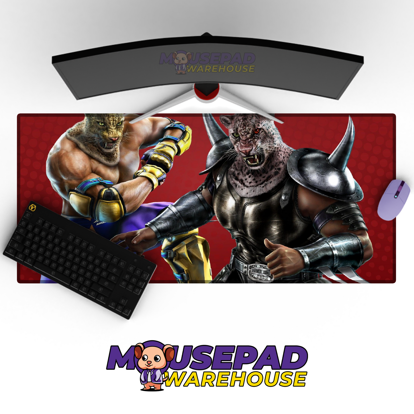 King Tekken V8 Mousepad Mockup