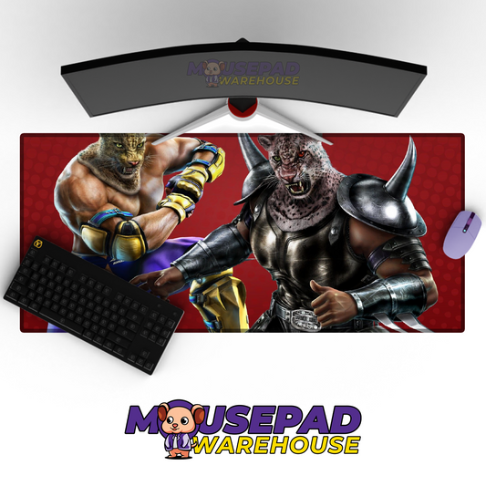 King Tekken V8 Mousepad Mockup