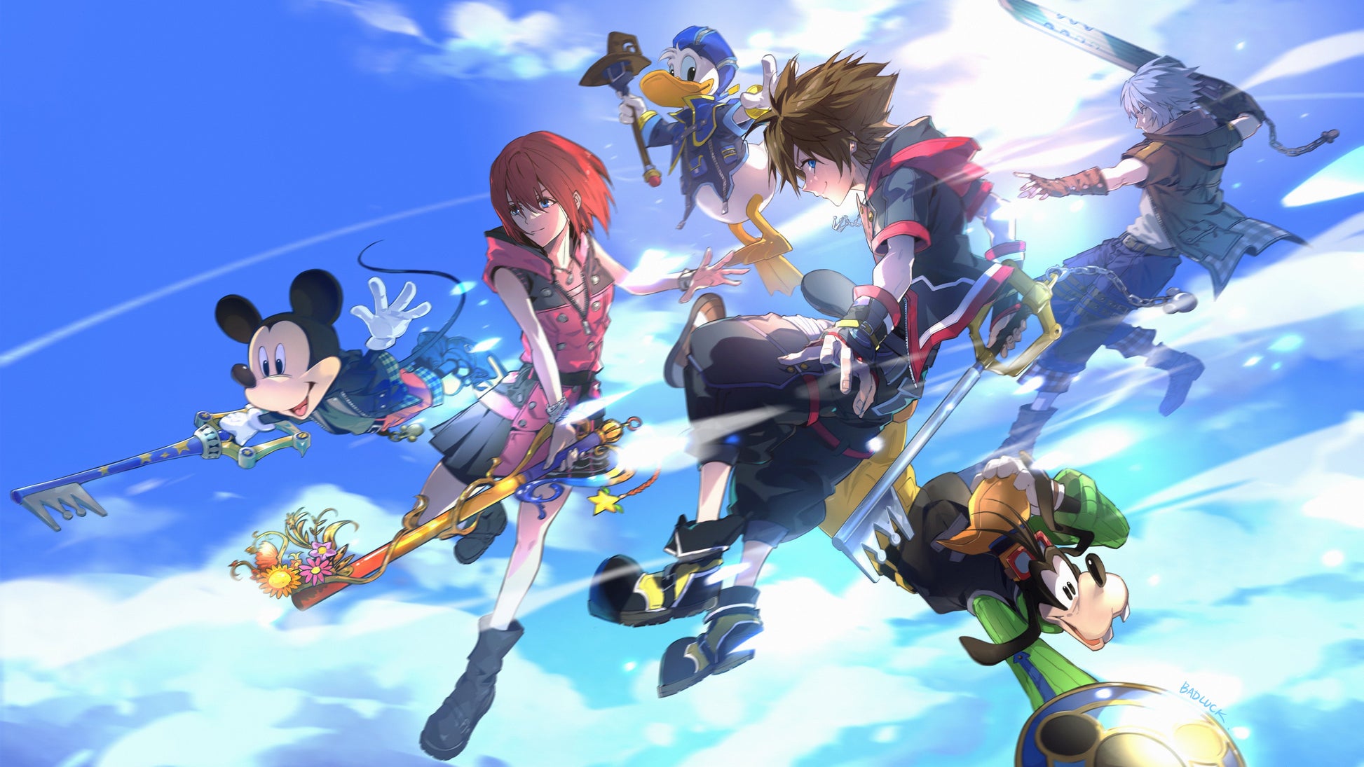 Kingdom Hearts V12 Mousepad