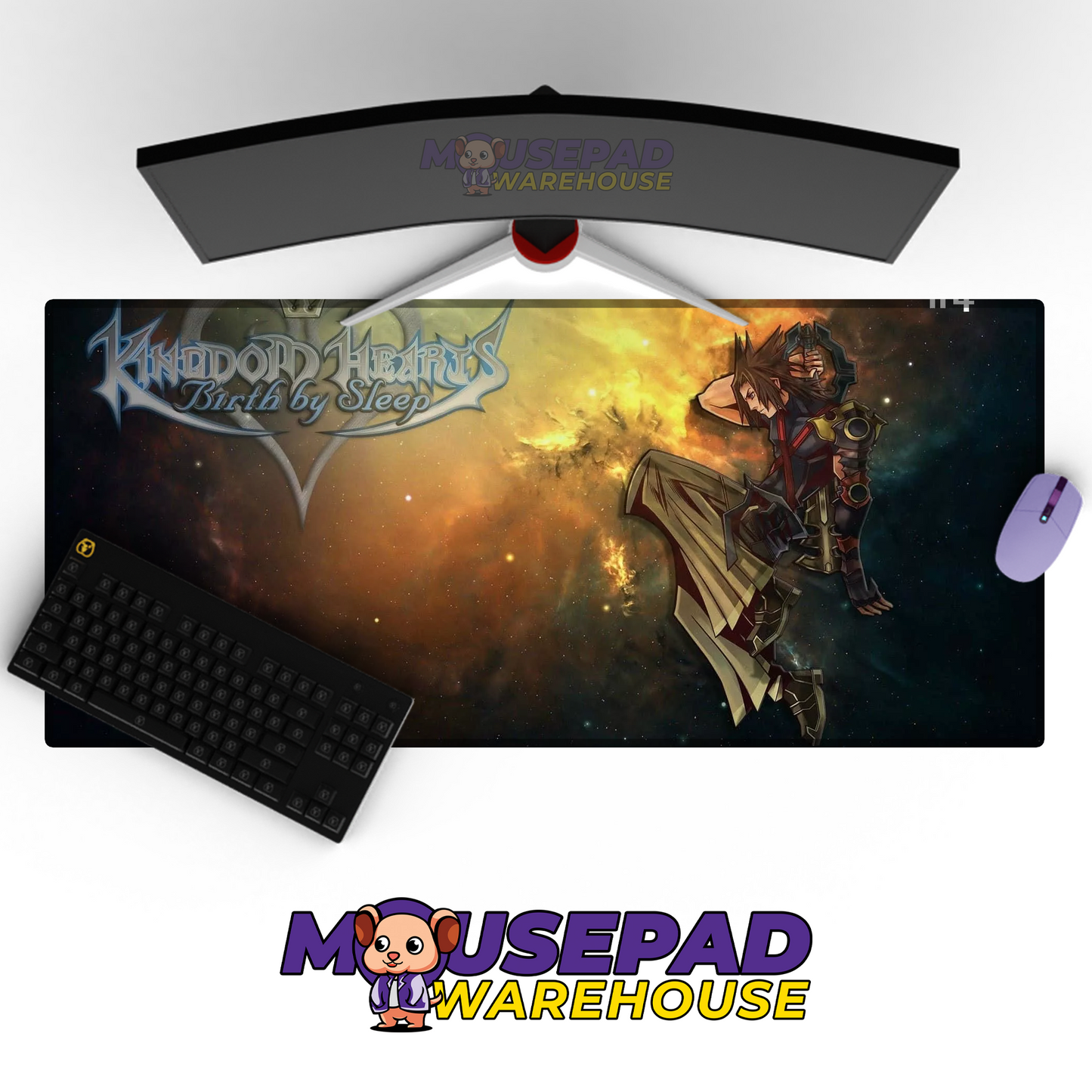 Kingdom Hearts V13 Mousepad Mockup
