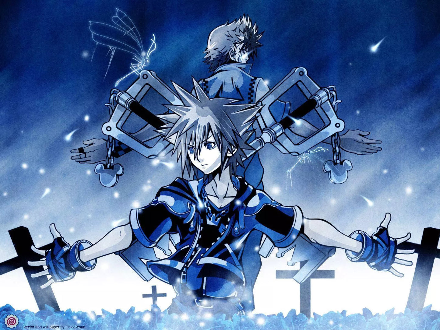 Kingdom Hearts V15 Mousepad