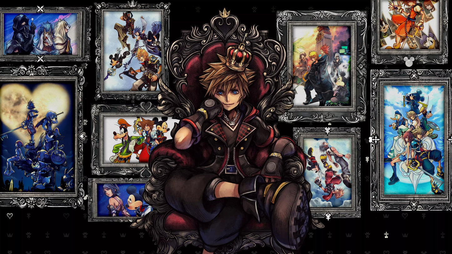 Kingdom Hearts V17 Mousepad