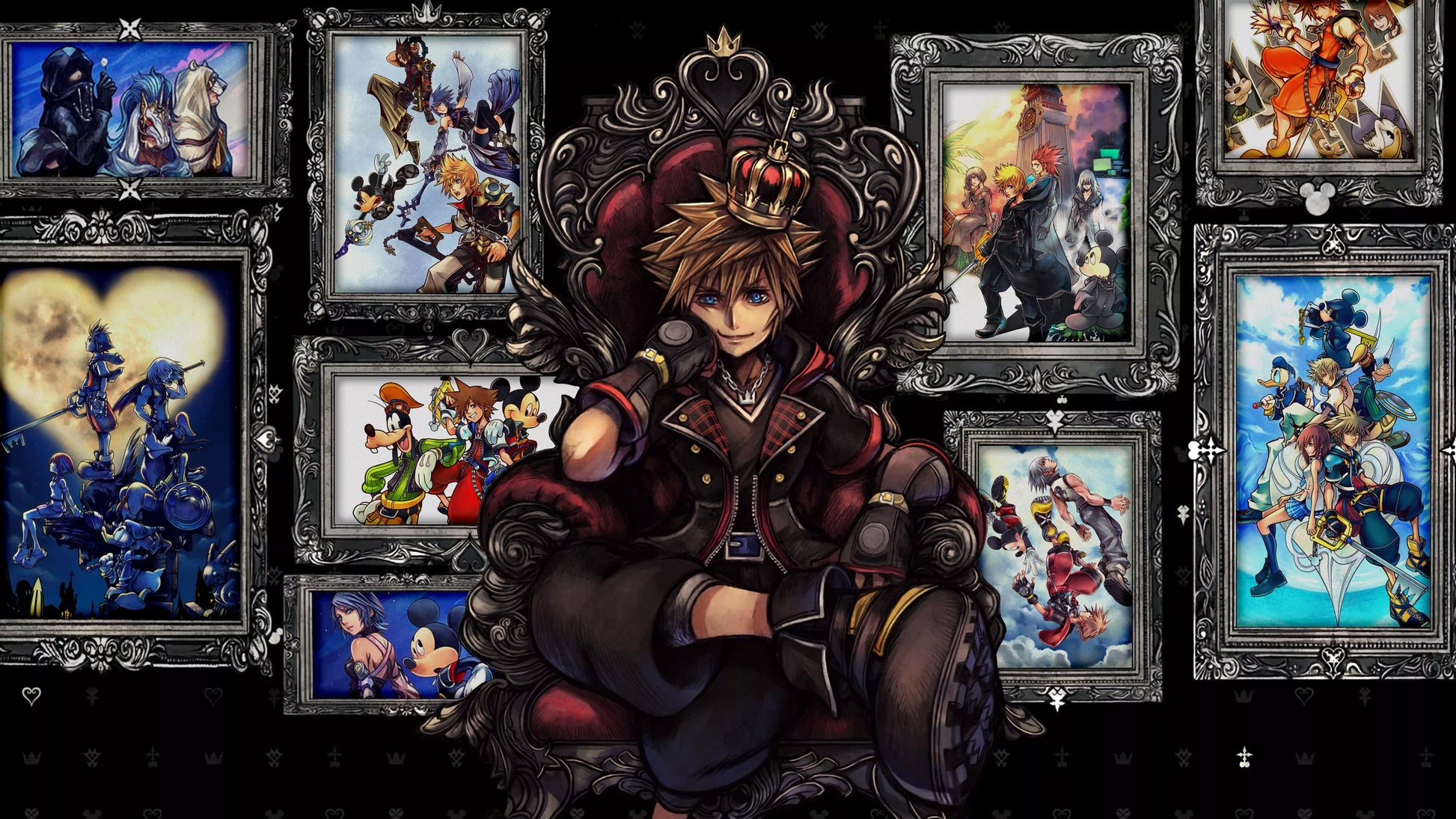 Kingdom Hearts V17 Mousepad