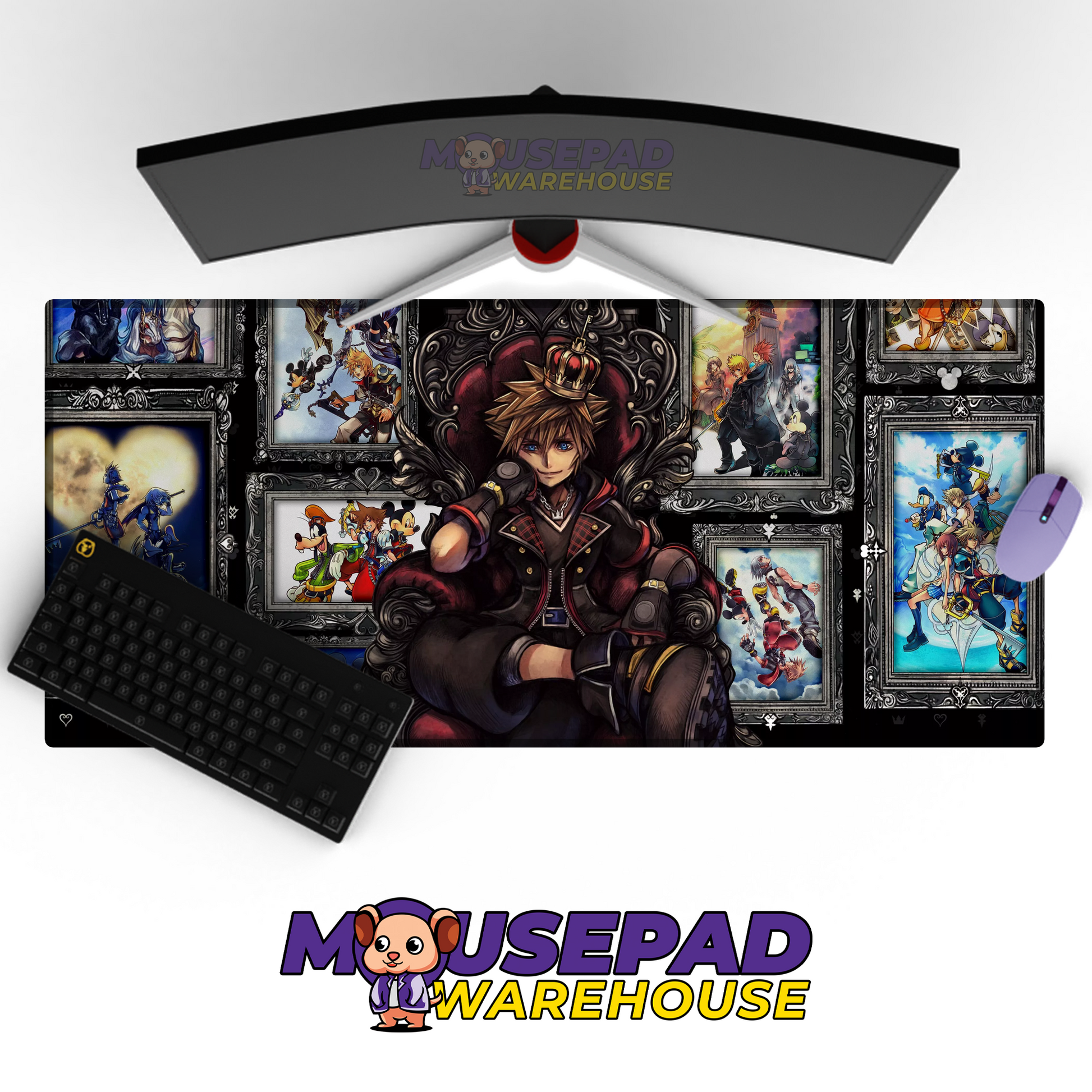 Kingdom Hearts V17 Mousepad Mockup