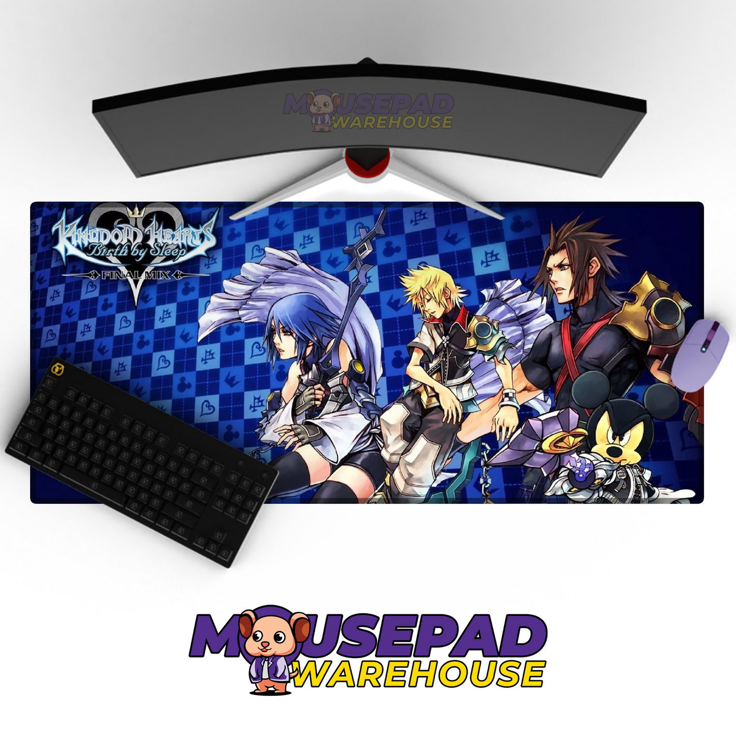 Kingdom Hearts V18 Mousepad Mockup