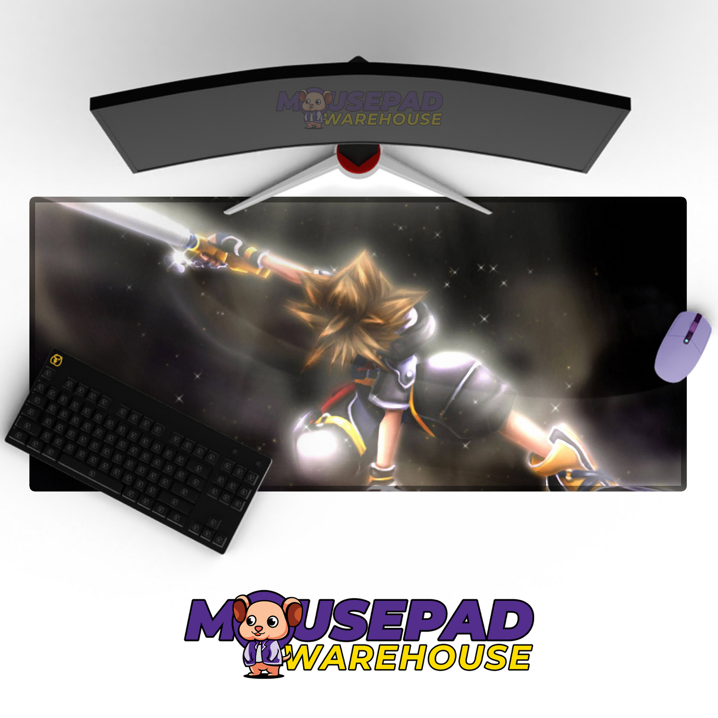Kingdom Hearts V21 Mousepad Mockup