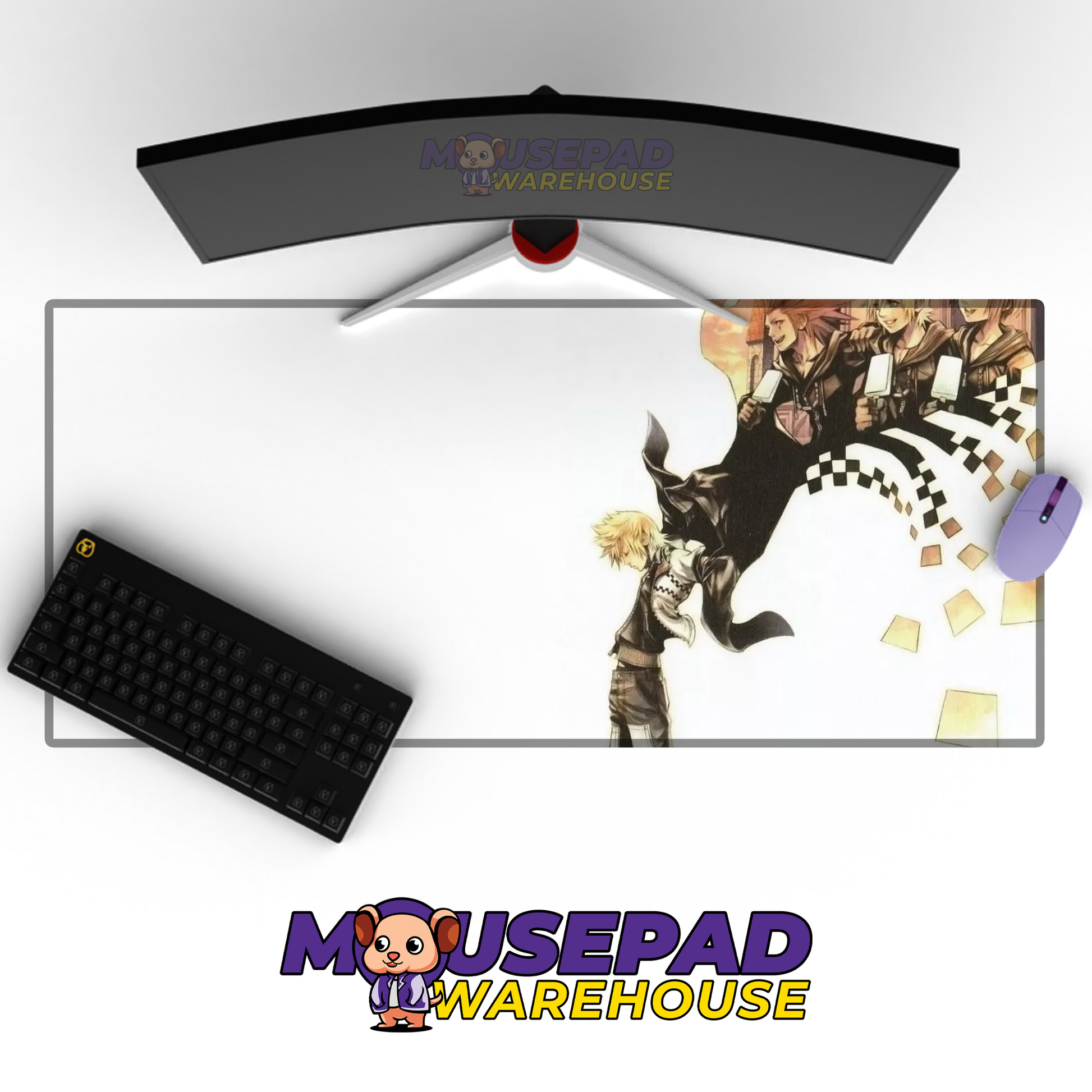 Kingdom Hearts V22 Mousepad Mockup