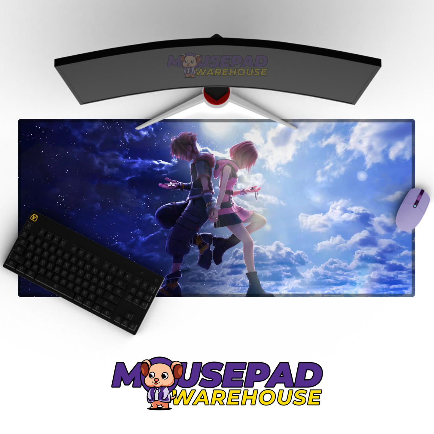 Kingdom Hearts V23 Mousepad Mockup
