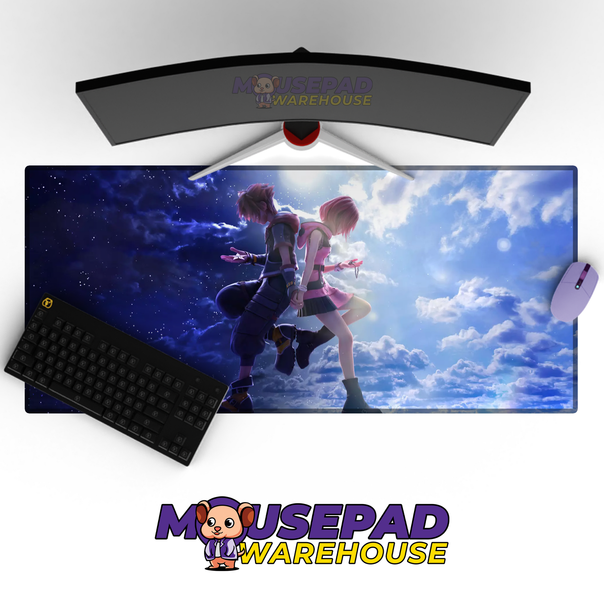 Kingdom Hearts V23 Mousepad Mockup