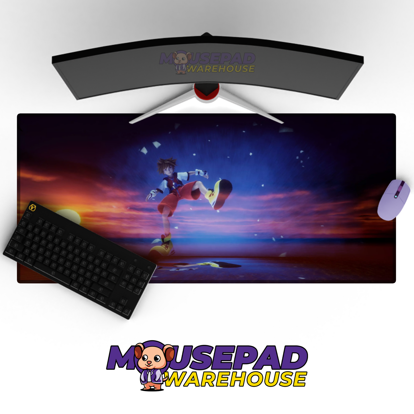 Kingdom Hearts V24 Mousepad Mockup