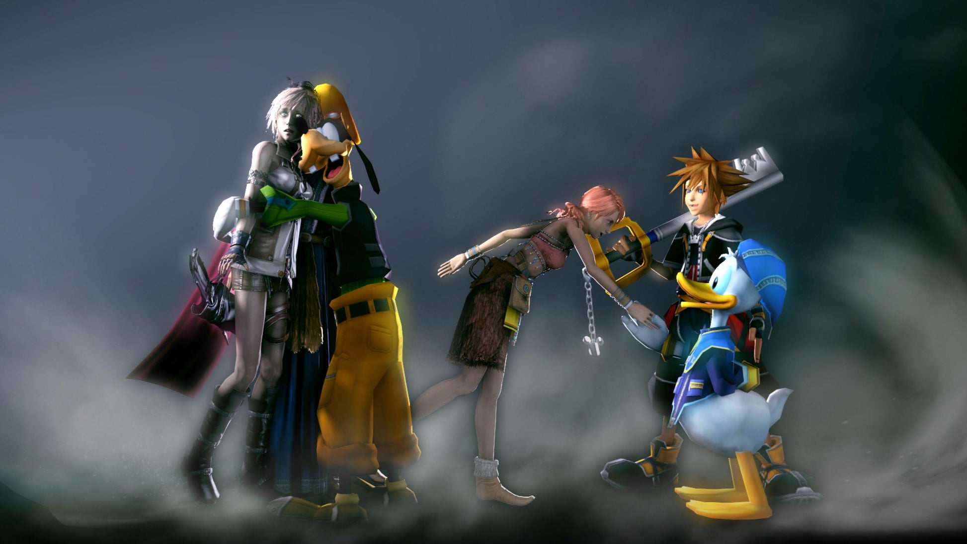 Kingdom Hearts V25 Mousepad